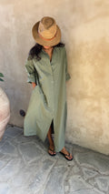 KIM & KATE The Girlfriend dress Olive