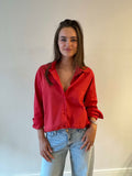 KIM & KATE The Boyfriend shirt Tomato