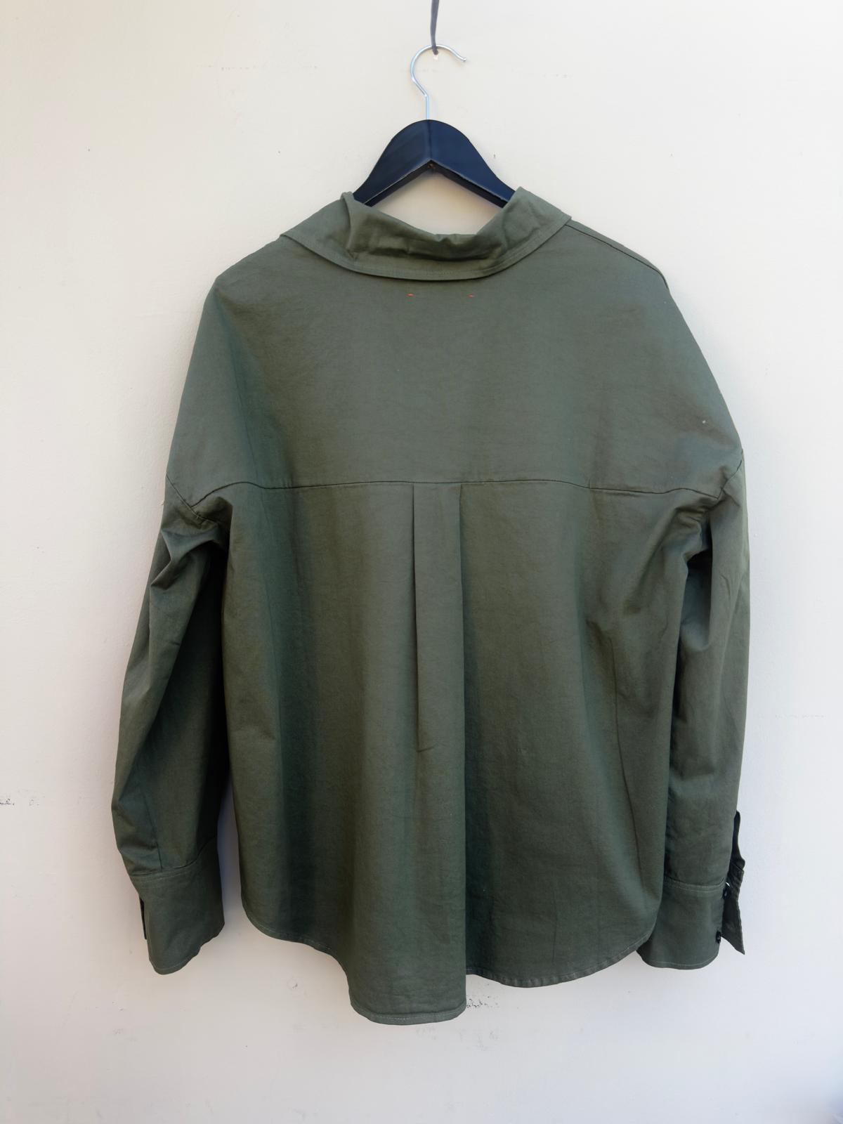 KIM & KATE The Boyfriend blouse Olive